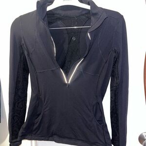 Lululemon Athletica Black Women's Zip-Up Hoodie